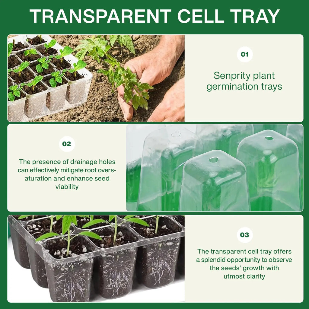 12-Cell Seed Starter Tray
