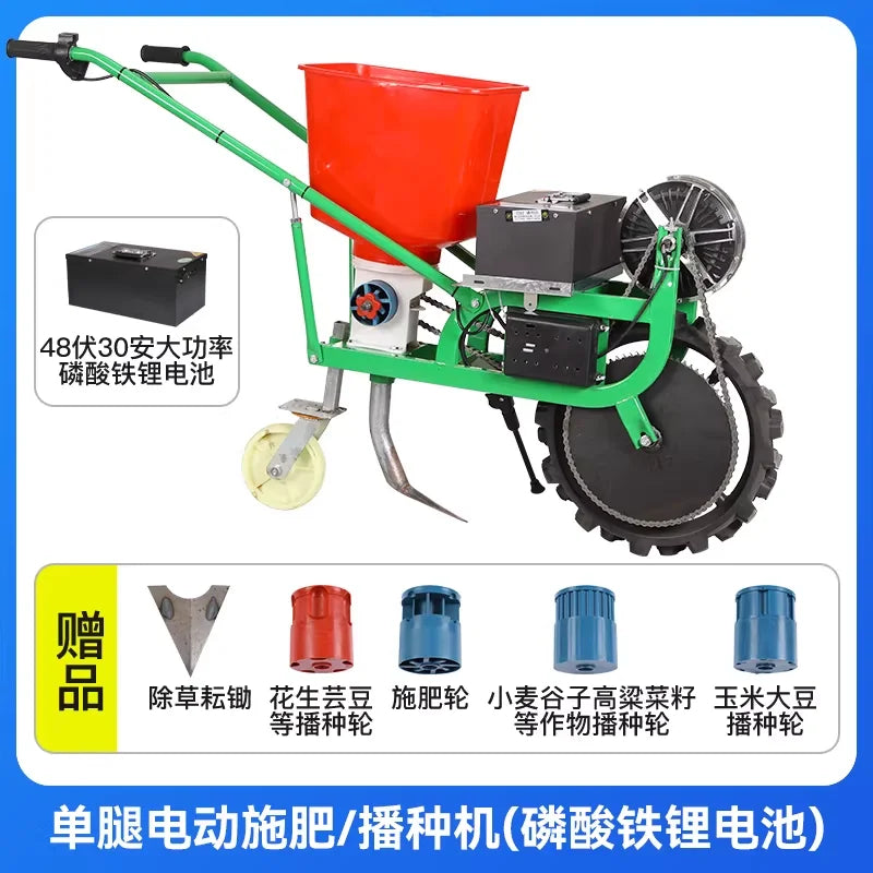 Factory Direct 2026 Corn Seeder Planter Machine Multi Crop Precision Seeding Device with Fertilizer for Maize Peanut Soybean Far