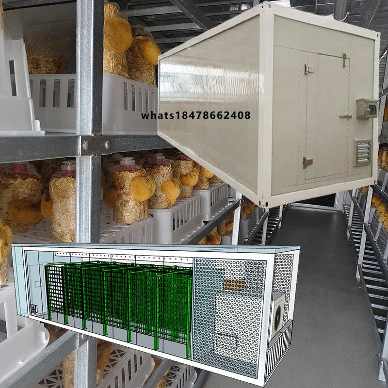 Automatic Smart Mushroom/Vegetables Planting System Growing Cabinet Container Farms