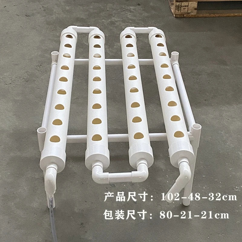 Automatic Flat Tube Hydroponic Vegetable Growing Machine Household Balcony Soilless Cultivation Planting Frame