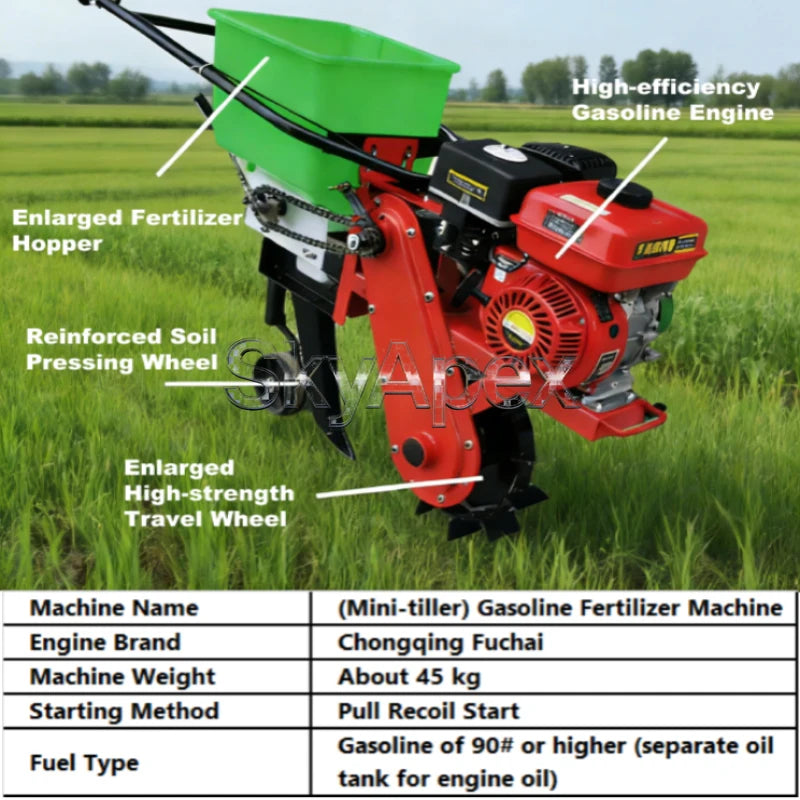 Handheld Corn Soybean Planter Manual Seeding Fertilizer Integrated Machine Farm Garden Crop Planting Tool For Farmland Field Use