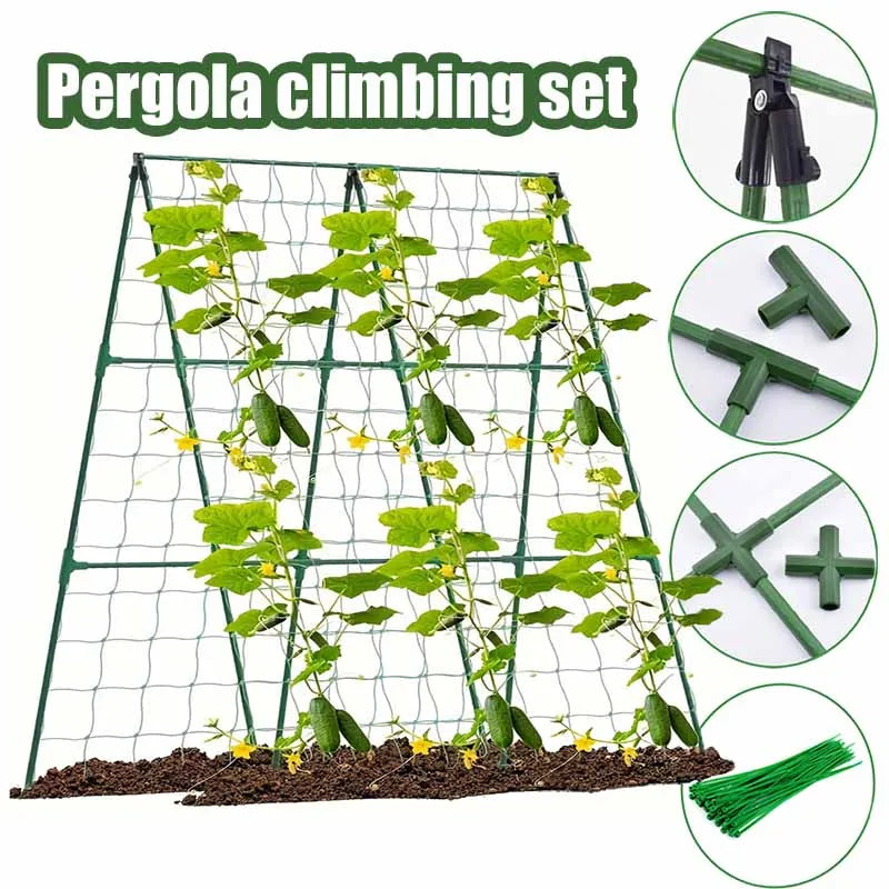 A-Frame Vegetable Trellis & Plant Support Options
