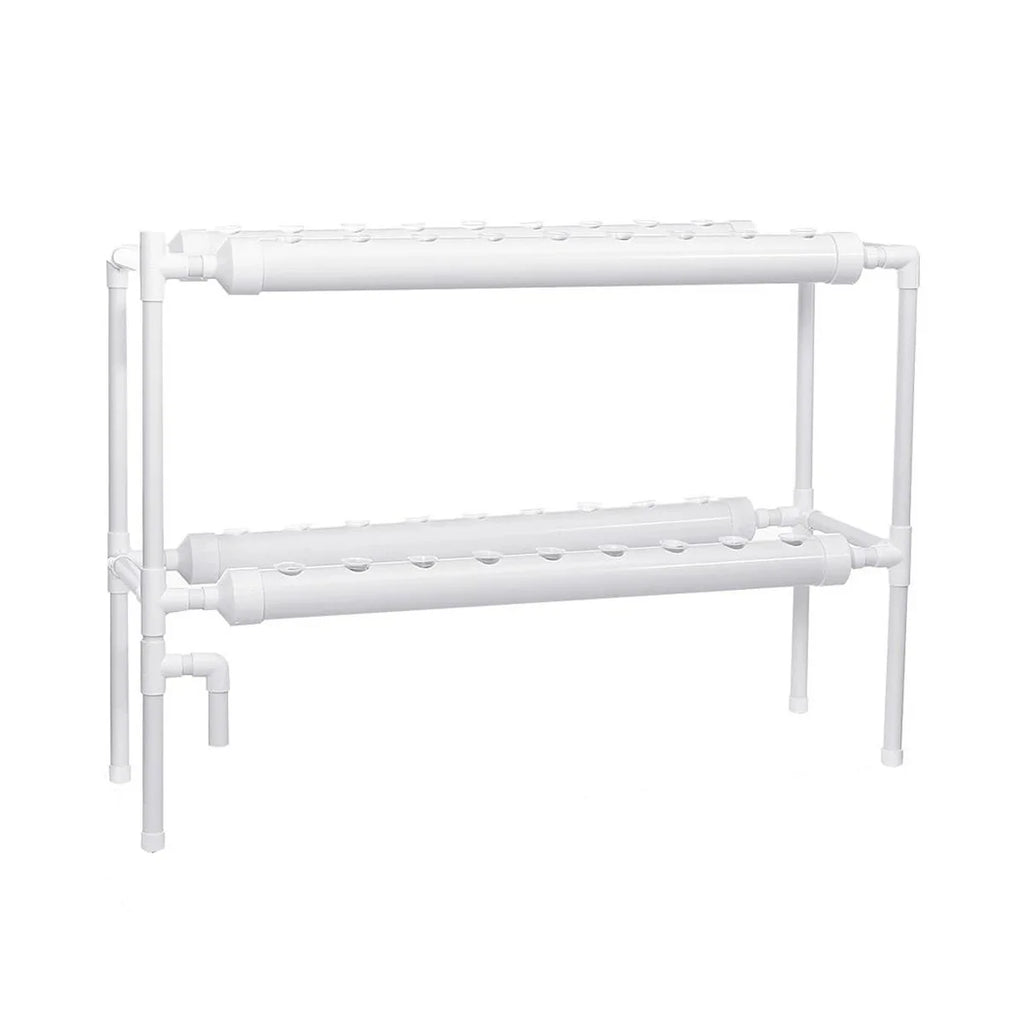 Home Balcony Pipe Hydroponic Growing Rack Automatic Multi Layer Vegetable Soilless Cultivation Planting Machine