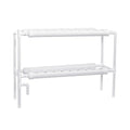 Home Balcony Pipe Hydroponic Growing Rack Automatic Multi Layer Vegetable Soilless Cultivation Planting Machine