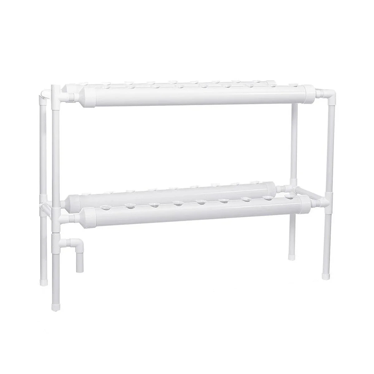 Home Balcony Pipe Hydroponic Growing Rack Automatic Multi Layer Vegetable Soilless Cultivation Planting Machine