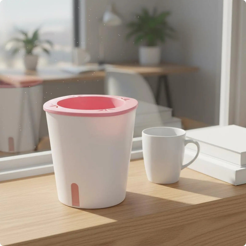 Self-Watering Round Planter