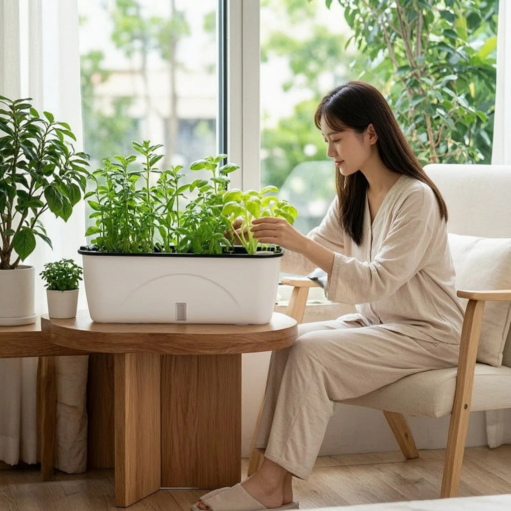 Self-Watering Windowsill Planter