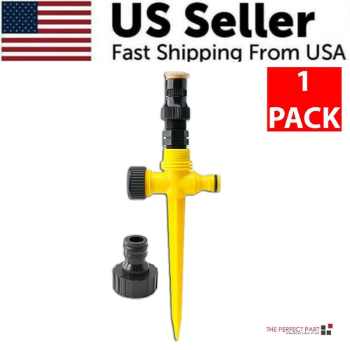 360° Rotation Auto Irrigation System Garden Lawn Sprinkler Patio Save