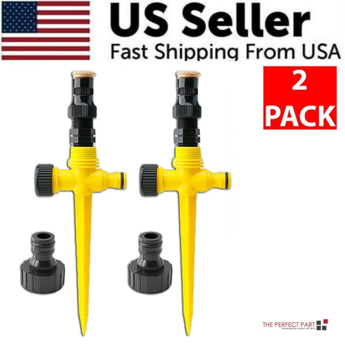 360° Rotation Auto Irrigation System Garden Lawn Sprinkler Patio Save