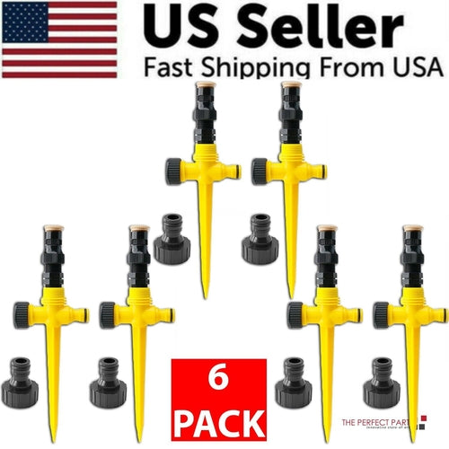 360° Rotation Auto Irrigation System Garden Lawn Sprinkler Patio Save