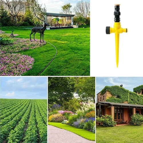 360° Rotation Auto Irrigation System Garden Lawn Sprinkler Patio Save