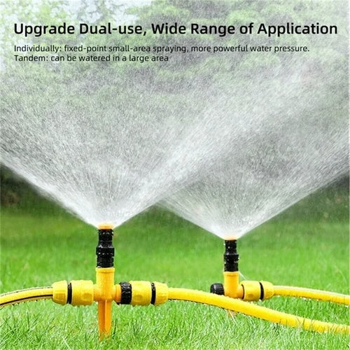 360° Rotation Auto Irrigation System Garden Lawn Sprinkler Patio Save