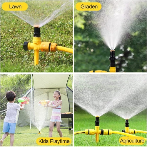 360° Rotation Auto Irrigation System Garden Lawn Sprinkler Patio Save
