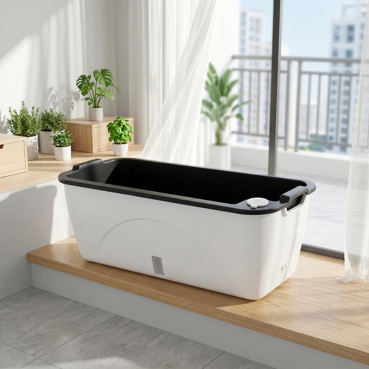 Self-Watering Windowsill Planter