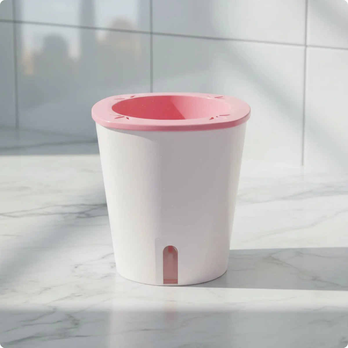 Self-Watering Round Planter