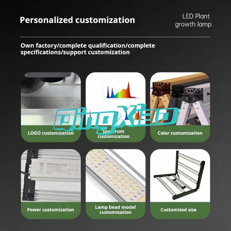 Foldable Octopus Full Spectrum LED Grow Light For Commercial Indoor Farms Greenhouses Grow Tents Large Area Plant Cultivation