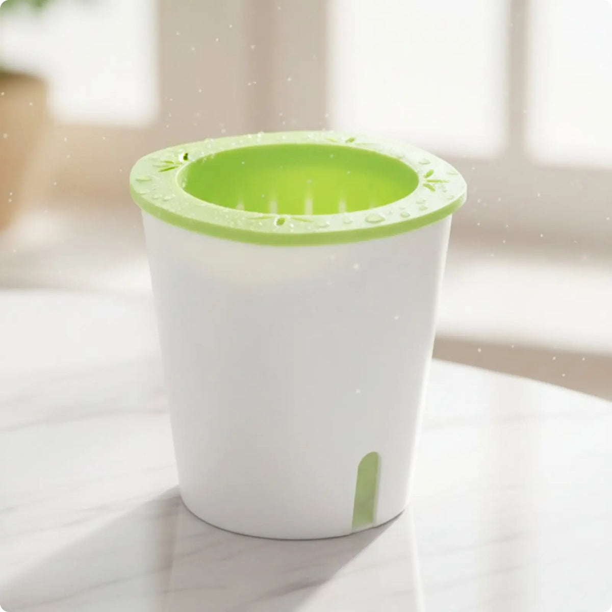 Self-Watering Round Planter