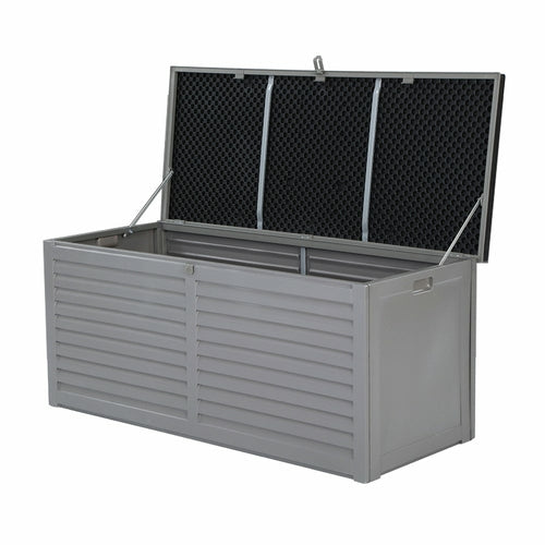 Gardeon Outdoor Storage Box 490L Container Lockable Garden Bench Tools