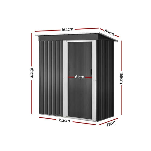 Giantz Garden Shed 1.62x0.86M Sheds Outdoor Storage Tool Workshop