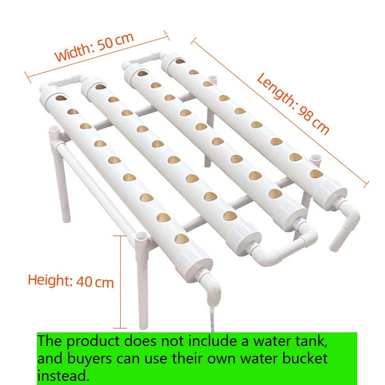 Automatic Flat Tube Hydroponic Vegetable Growing Machine Household Balcony Soilless Cultivation Planting Frame