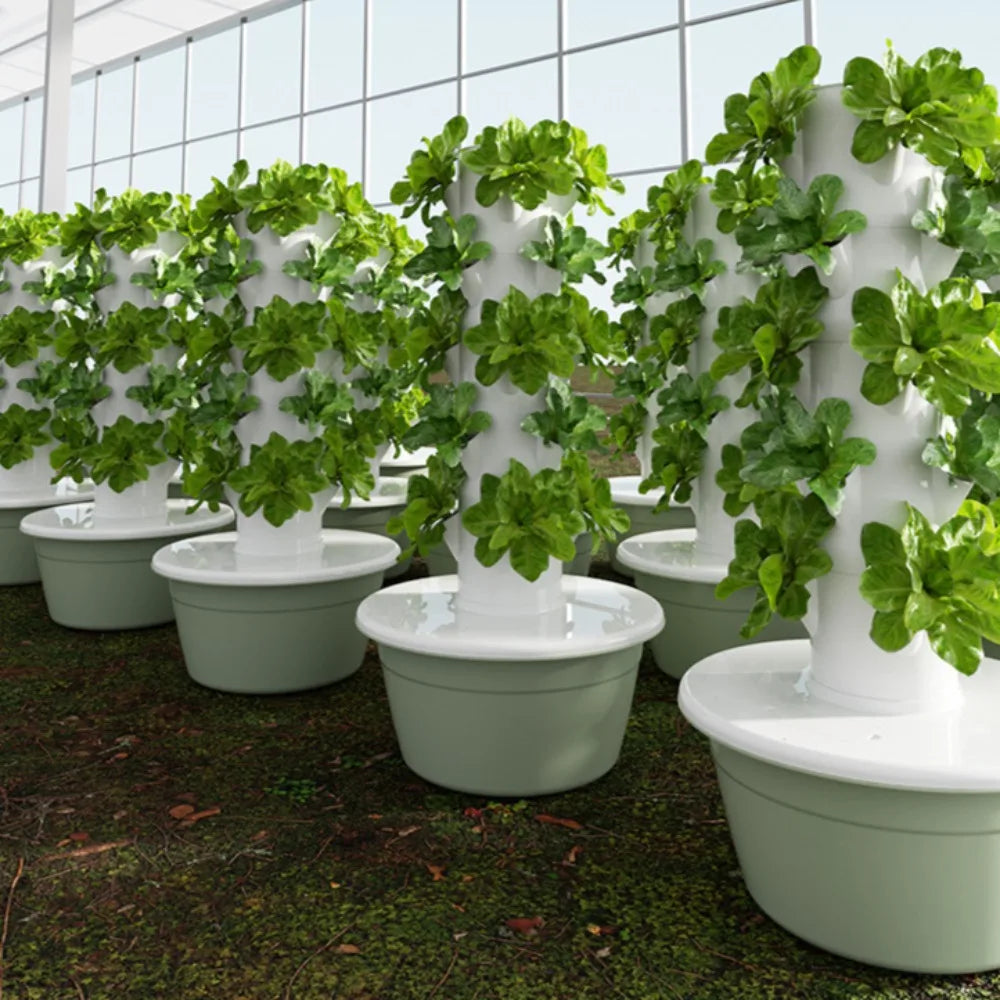 Hydroponic Growing System Automatic Watering Adjustable Water Output 5/7/9 Layers For Courtyard Garden Balcony for Indoor Plants