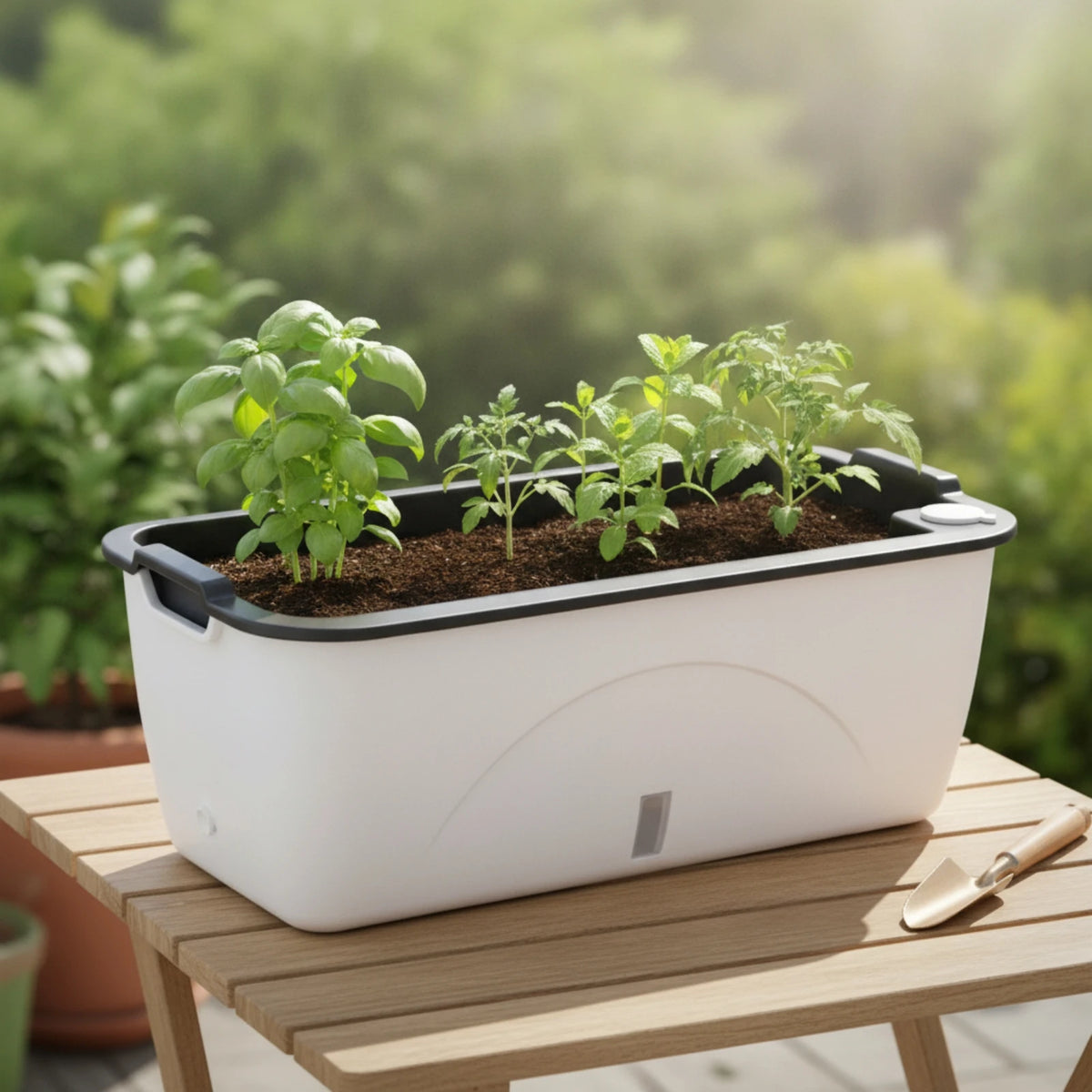 Self-Watering Windowsill Planter