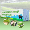 Fully Automatic Farm System Hydroponic Forage Mushroom Fodder Growing Grow Container Bean Sprout Farming Machine
