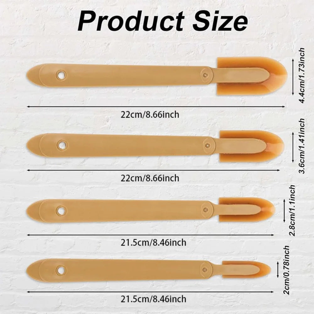 Silicone & Caulking Finishing Tool Set – 4 Pieces