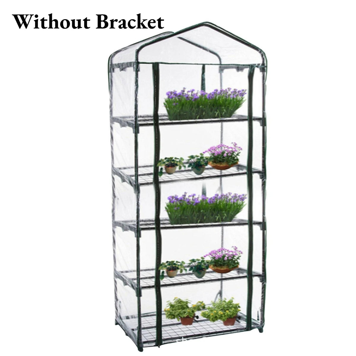 Transparent PVC Plant Greenhouse Cover Sunroom Rainproof Cold Protection for Flower Vegetable Grow Tent Indoor Outdoor
