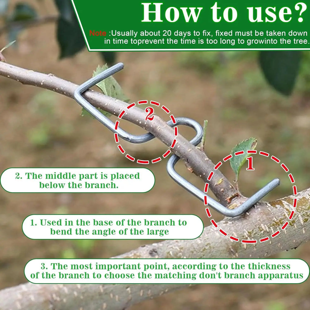 Fruit Tree Branch Bender Tool Kit Manual No Power Branch Spreader for Shaping Spreading Orchard Plant Growing Tools