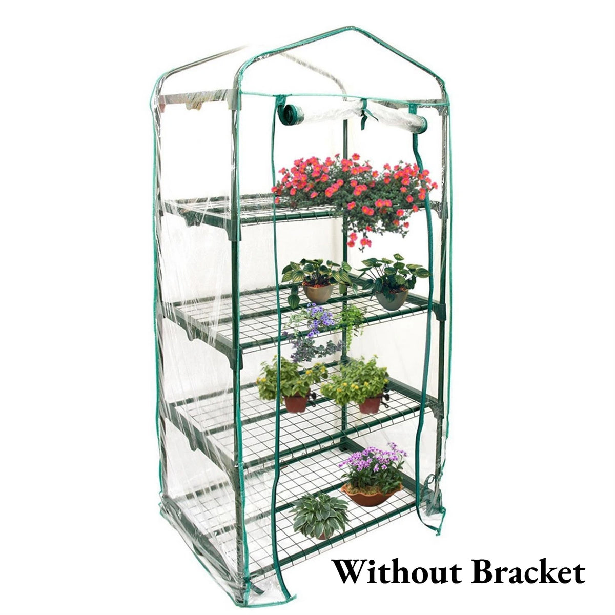 Transparent PVC Plant Greenhouse Cover Sunroom Rainproof Cold Protection for Flower Vegetable Grow Tent Indoor Outdoor