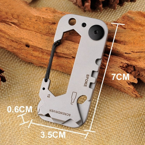 12-in-1 Carabiner Multi-Tool