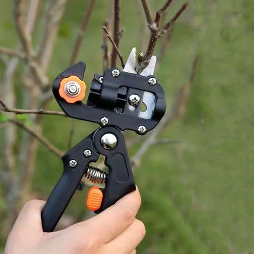 Tree Grafting Tool with Spare Blades