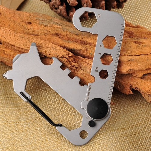 12-in-1 Carabiner Multi-Tool