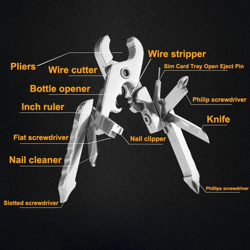 Pocket Pliers Multi-Tool with Keyring