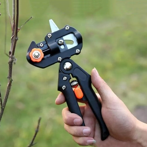 Tree Grafting Tool with Spare Blades