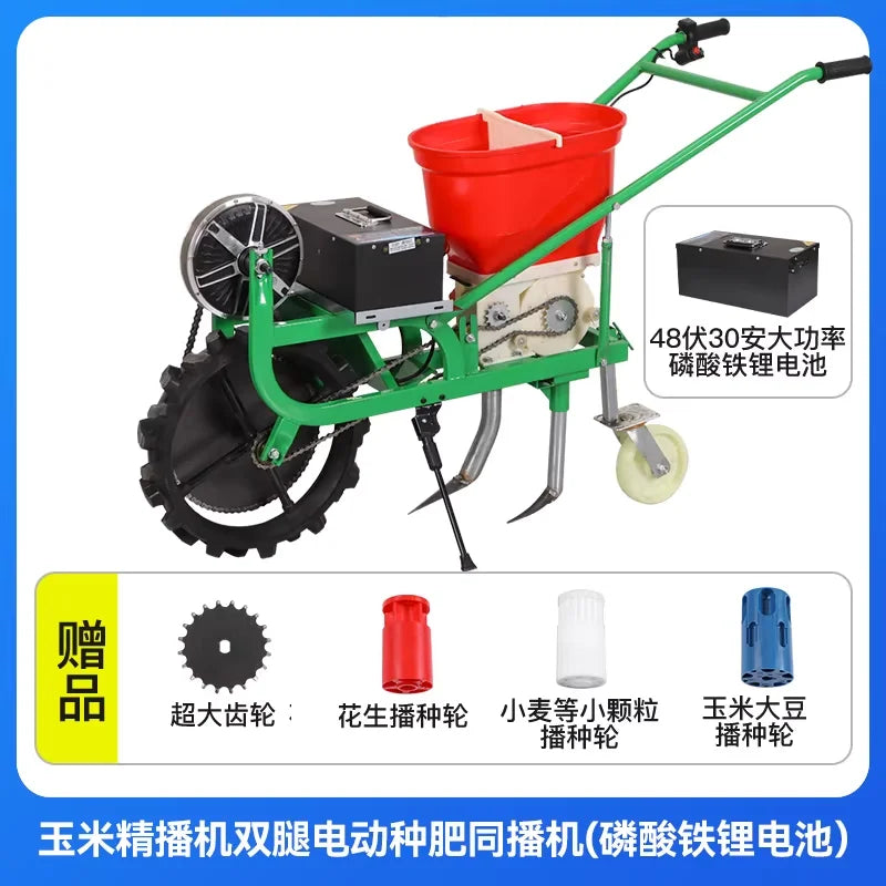 Factory Direct 2026 Corn Seeder Planter Machine Multi Crop Precision Seeding Device with Fertilizer for Maize Peanut Soybean Far