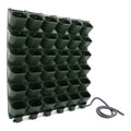 36 Holes Self-Watering Wall Mounted Vertical Planters Automatic Irrigation Plant Wall Set with Water Timer and Rain Sensor Garden Growing System for Kitchen Balcony Terrace Garden