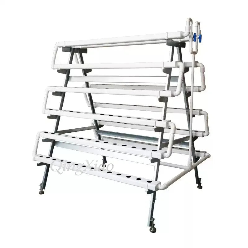 Vertical Hydroponic Growing System Indoor Vegetable Planting Rack for Greenhouse Farm Garden Commercial Cultivation