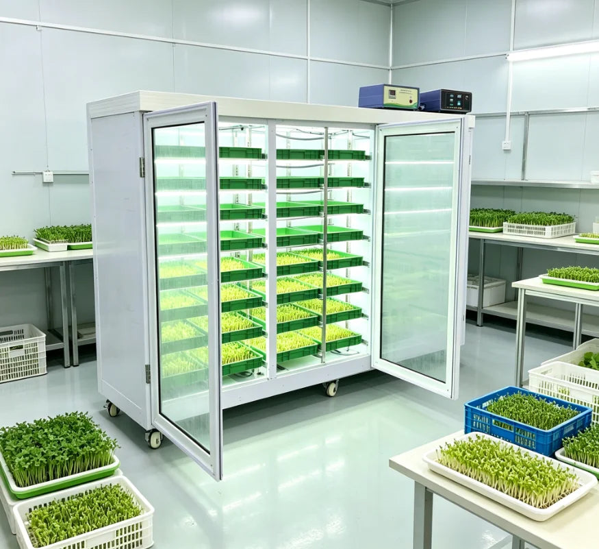 Commercial Bean Sprout Machine 40 Tray Intelligent Germination Cabinet Sprout Growing Machine for Microgreen Farm Restaurant