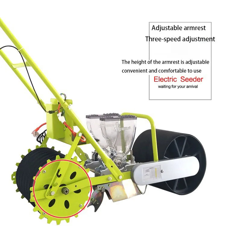New Electric Multi-row Precision Vegetable Crop Planter