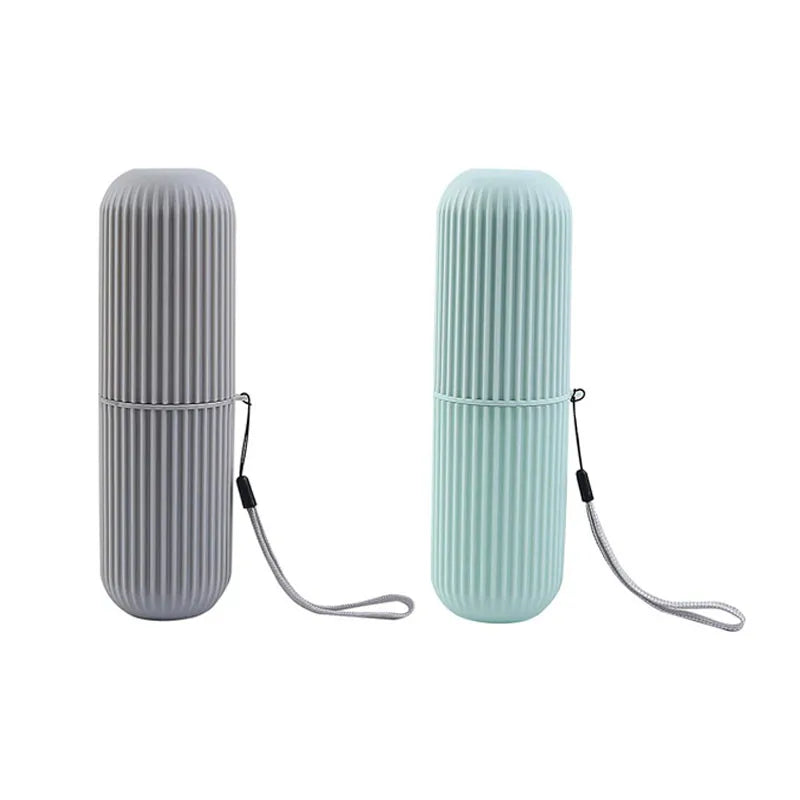 Portable Toothpaste Toothbrush Protect Holder Case Travel Camping Storage Box Organizer Travel Toiletries Storage Cup New Creat