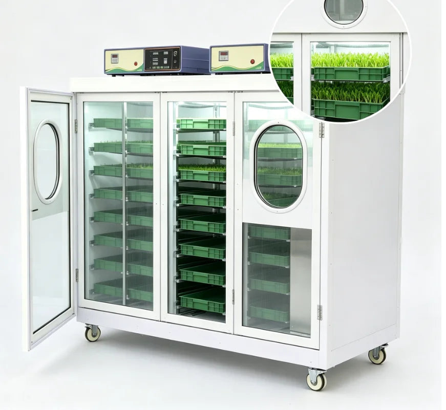 Commercial Bean Sprout Machine 40 Tray Intelligent Germination Cabinet Sprout Growing Machine for Microgreen Farm Restaurant
