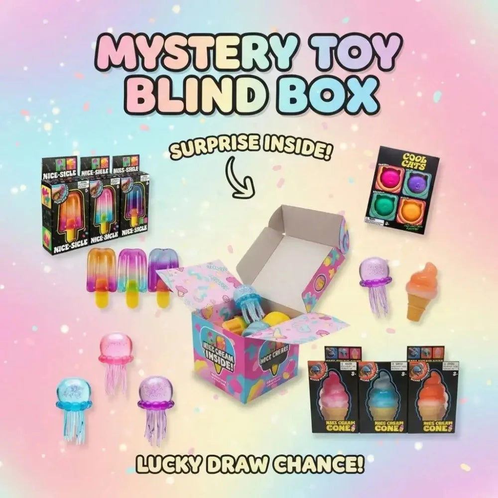 150 Surprising Random Blind Box Toys for Pressure Release Fun Plush Dolls for Pinching Relaxing Mysterious Button Entertainment