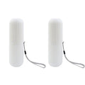 Portable Toothpaste Toothbrush Protect Holder Case Travel Camping Storage Box Organizer Travel Toiletries Storage Cup New Creat