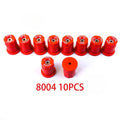 10 Pcs Agricultural Sprayer Hollow Cone Nozzle 80 Degree Round Windproof Atomizing Tip High Pressure Spray Nozzle